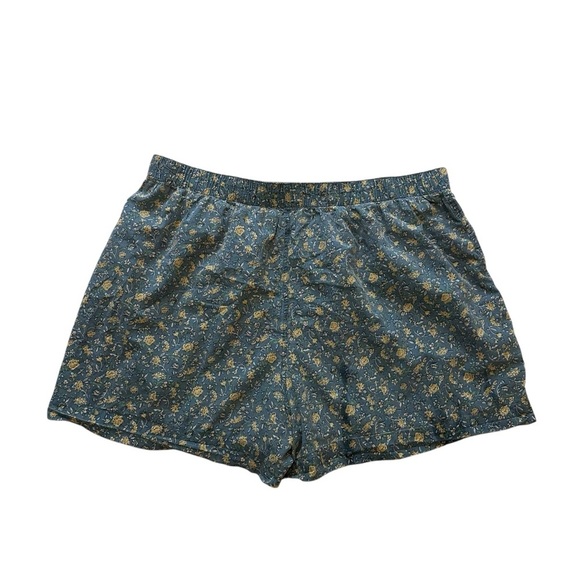 Natural Life Women’s Boxer Shorts Pull On Boho Floral Summer Size Extra Large - Picture 2 of 3